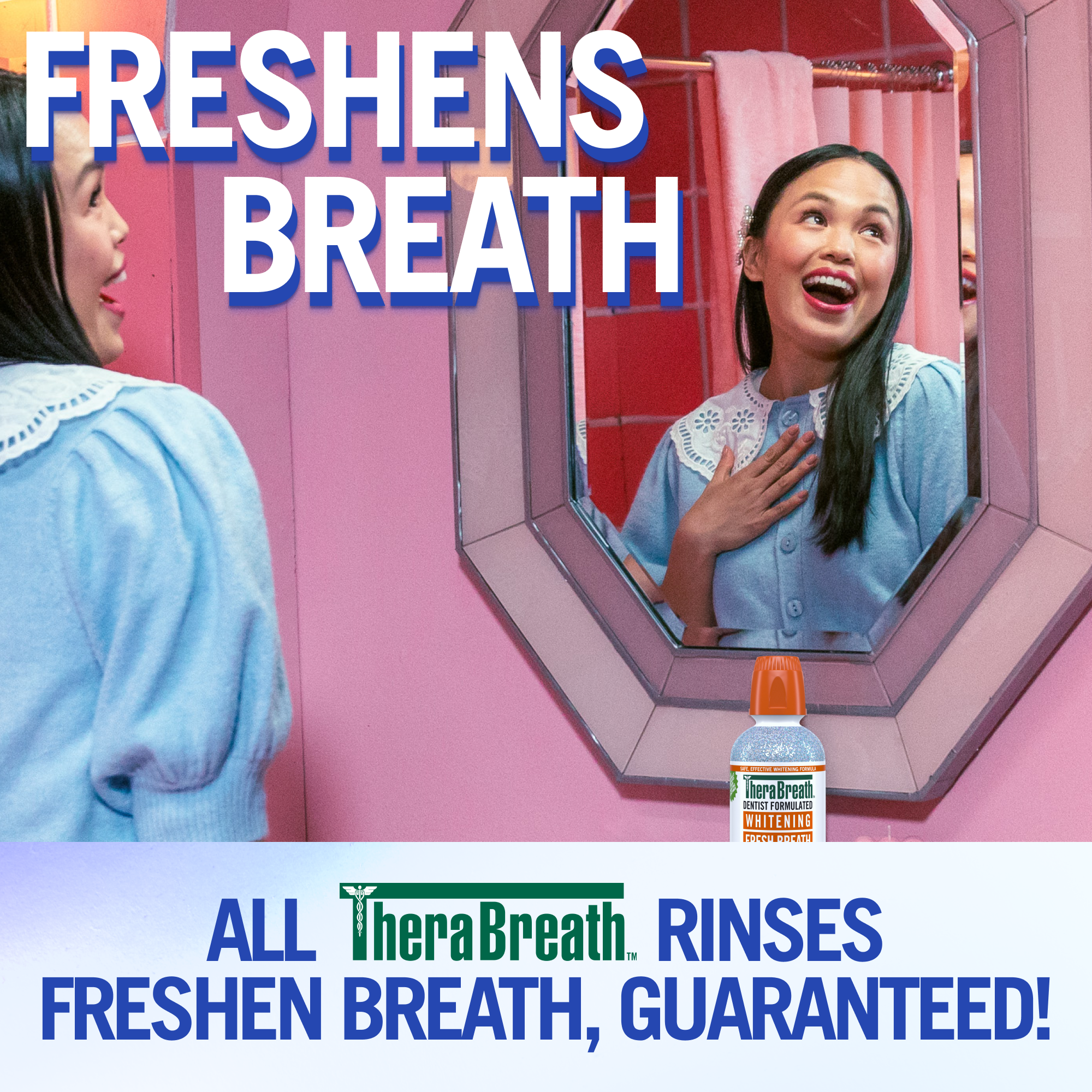 Whitening Fresh Breath Oral Rinse - Dazzling Mint - Image 4