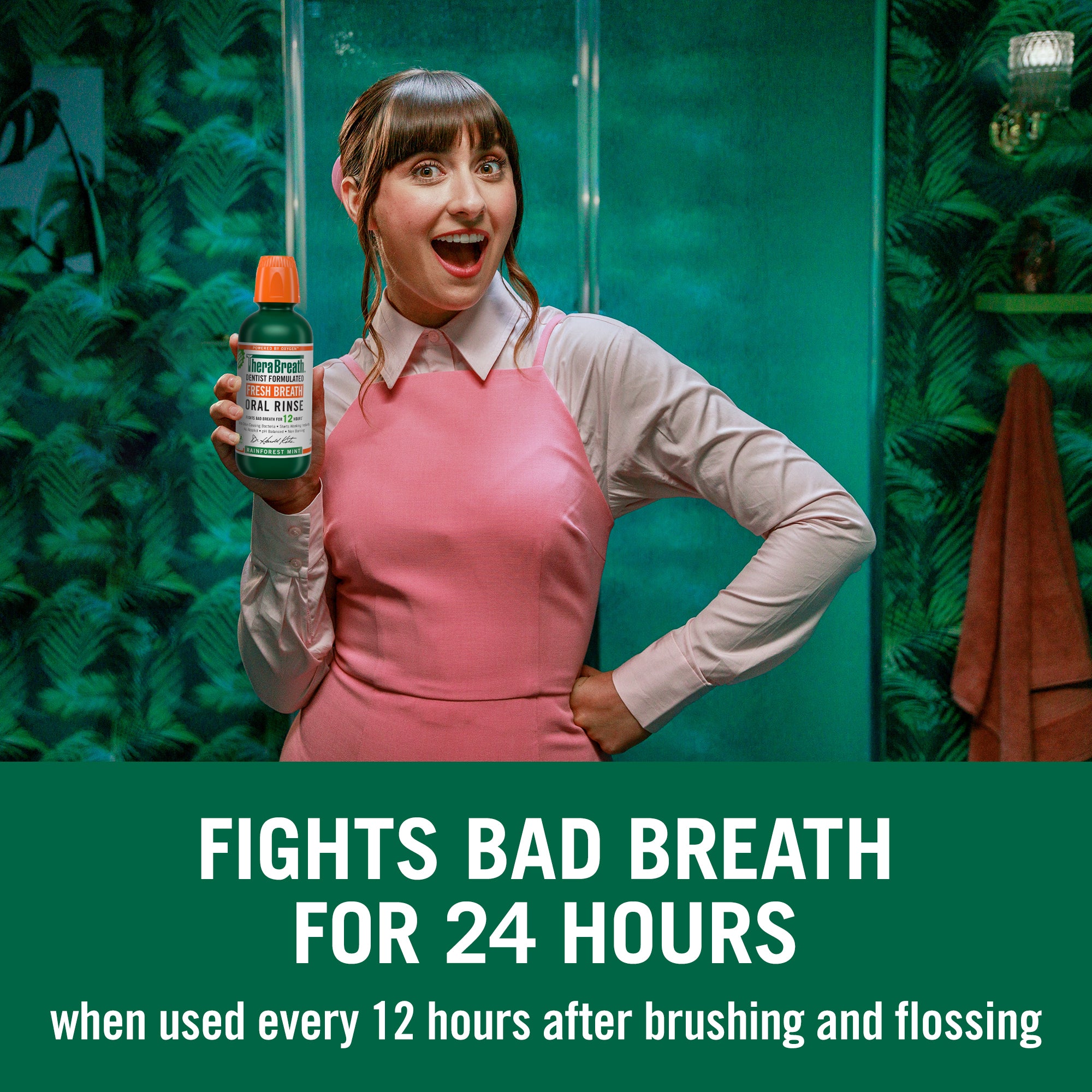 Fresh Breath Oral Rinse - Rainforest Mint - Image 4