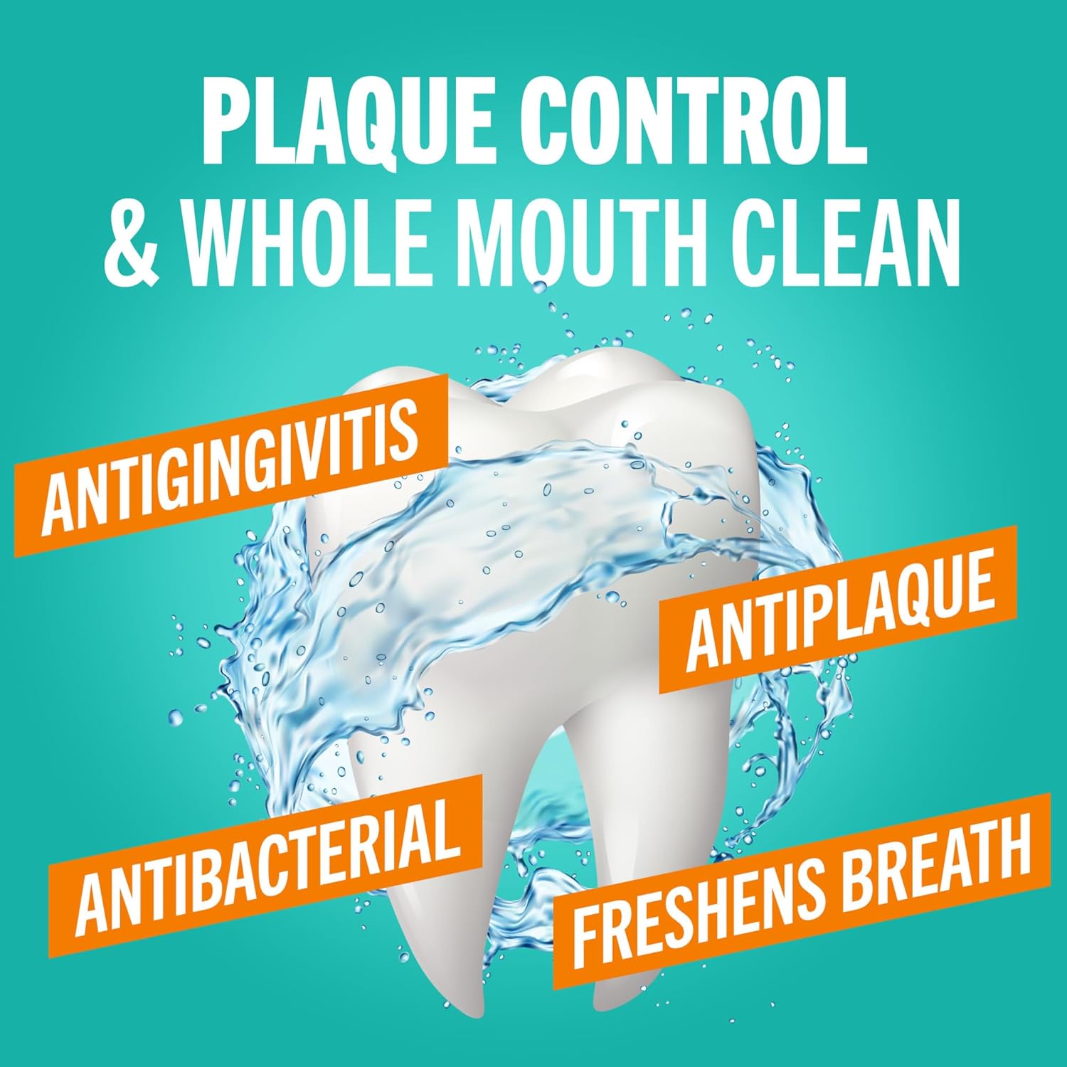 Plaque Control Pre-Brush Oral Rinse - Refreshing Mint Flavor - Image 4