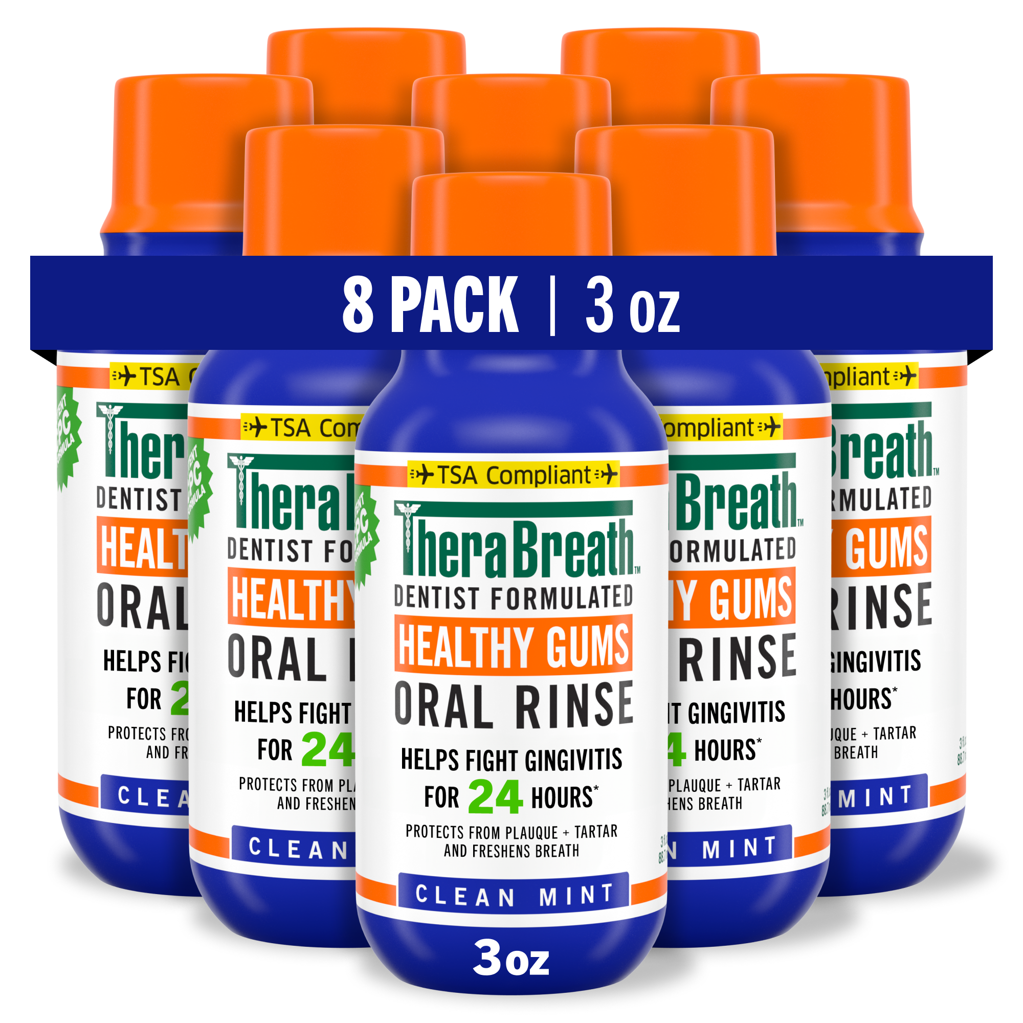 Healthy Gums Oral Rinse w/ Added CPC - Clean Mint - Image 11
