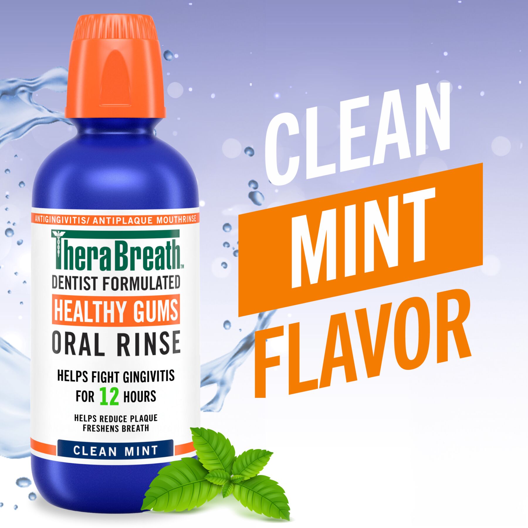 Healthy Gums Oral Rinse w/ Added CPC - Clean Mint - Image 3