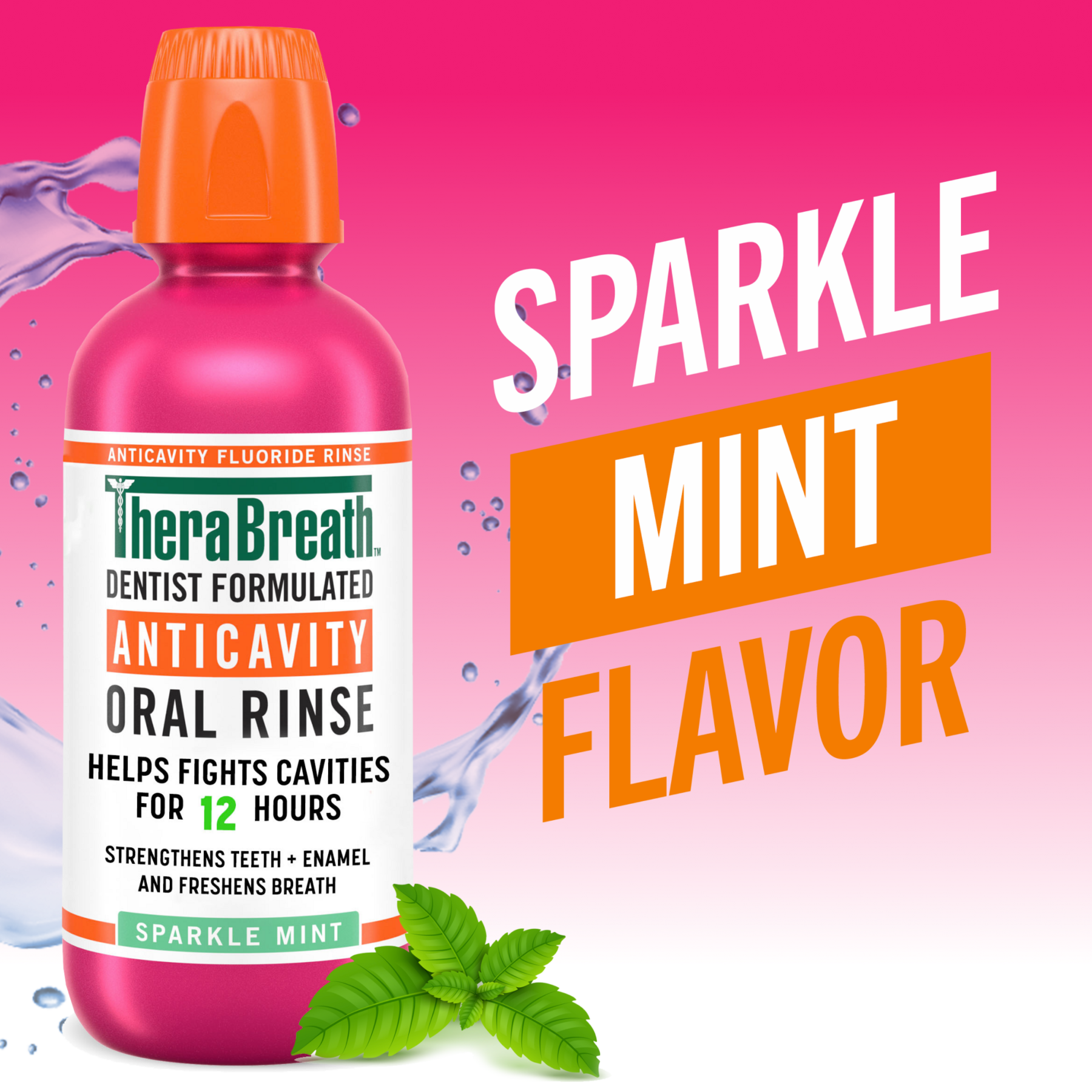Anticavity Oral Rinse - Sparkle Mint - Image 3