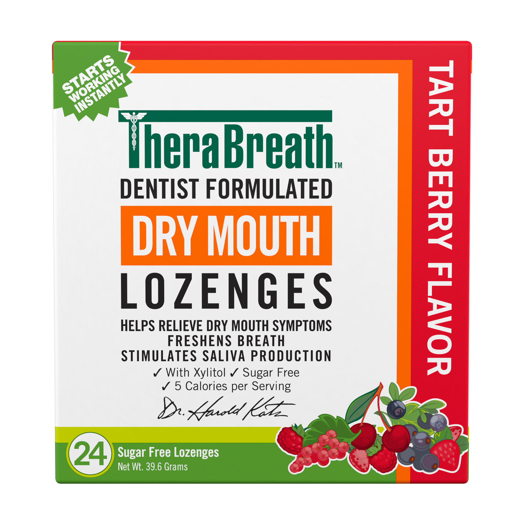 Dry Mouth Lozenges - Tart Berry - Image 2