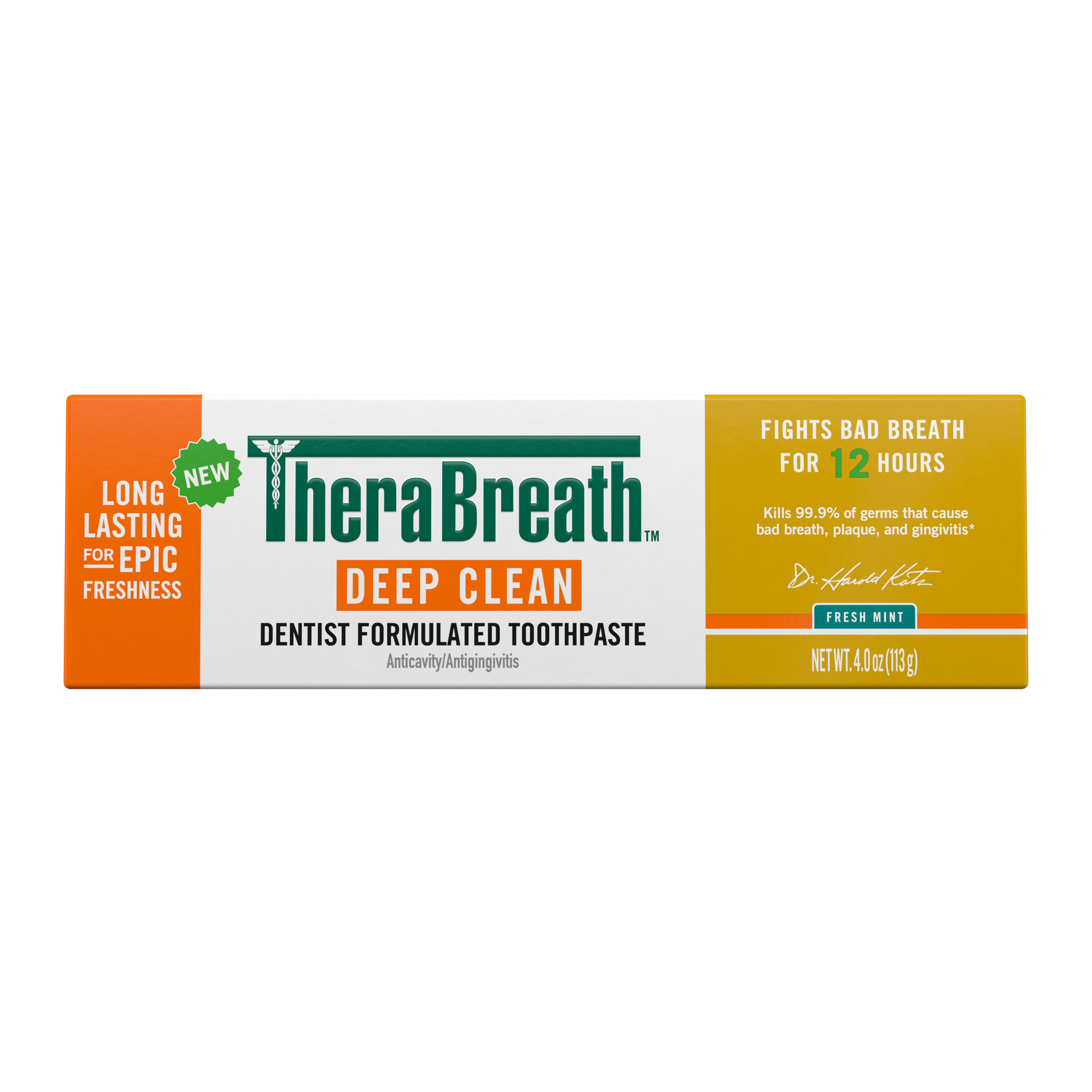 TheraBreath Deep Clean Toothpaste. Helps Fight Bad Breath. Fresh Mint - Image 12
