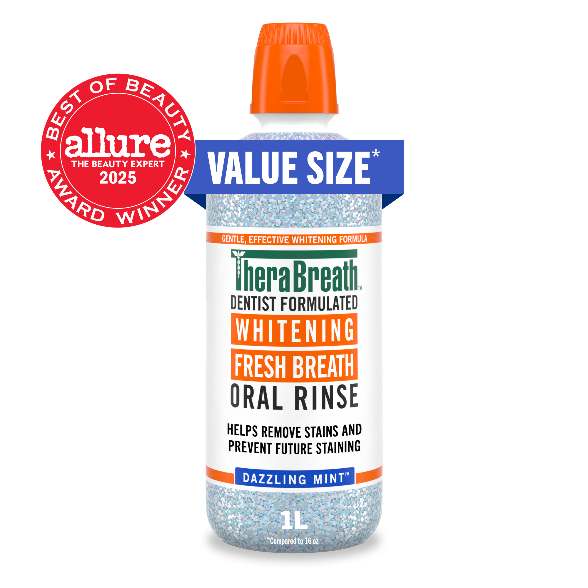 Whitening Fresh Breath Oral Rinse - Dazzling Mint - Image 8