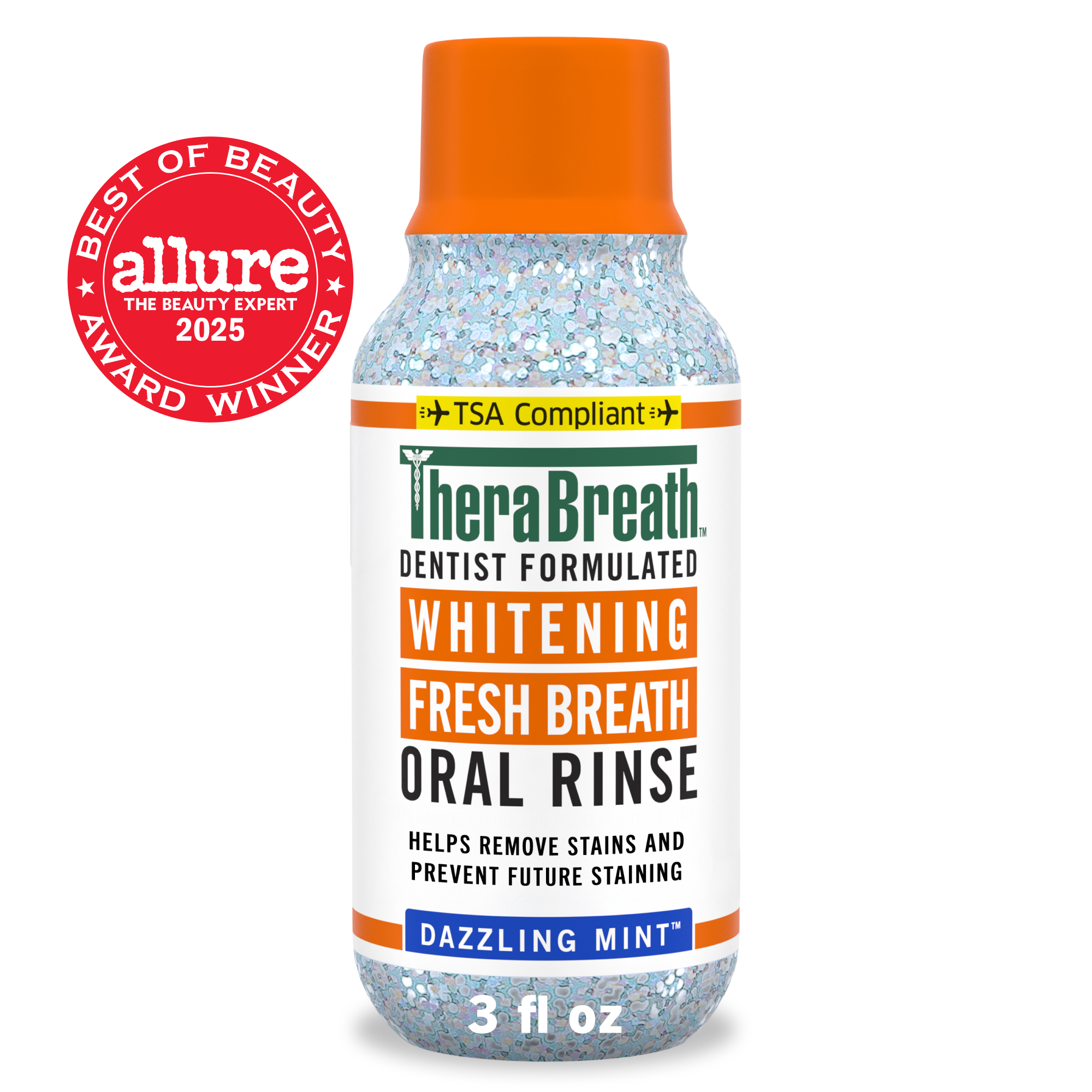 Whitening Fresh Breath Oral Rinse - Dazzling Mint - Image 9