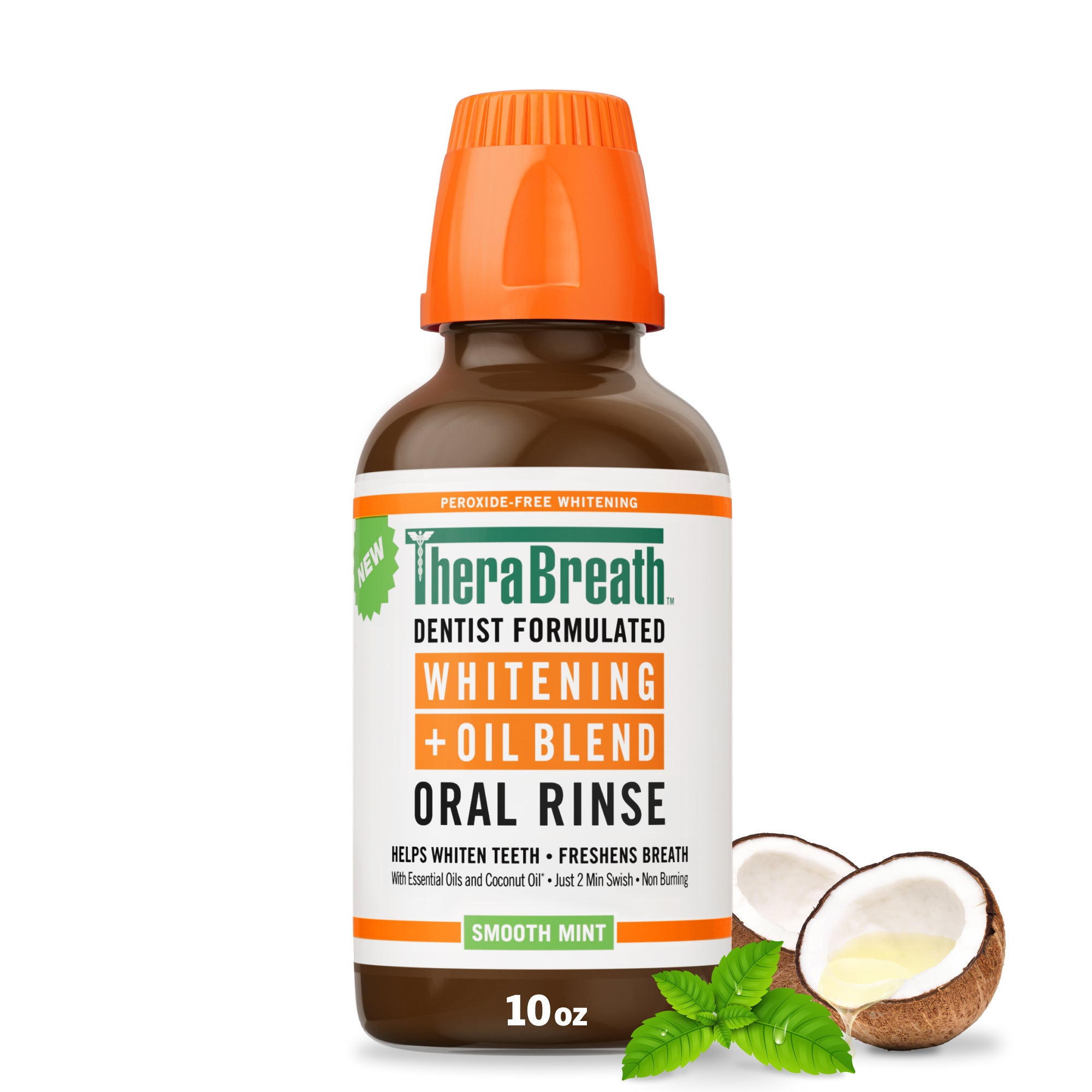 Whitening + Oil Blend Oral Rinse – Smooth Mint - Image 2
