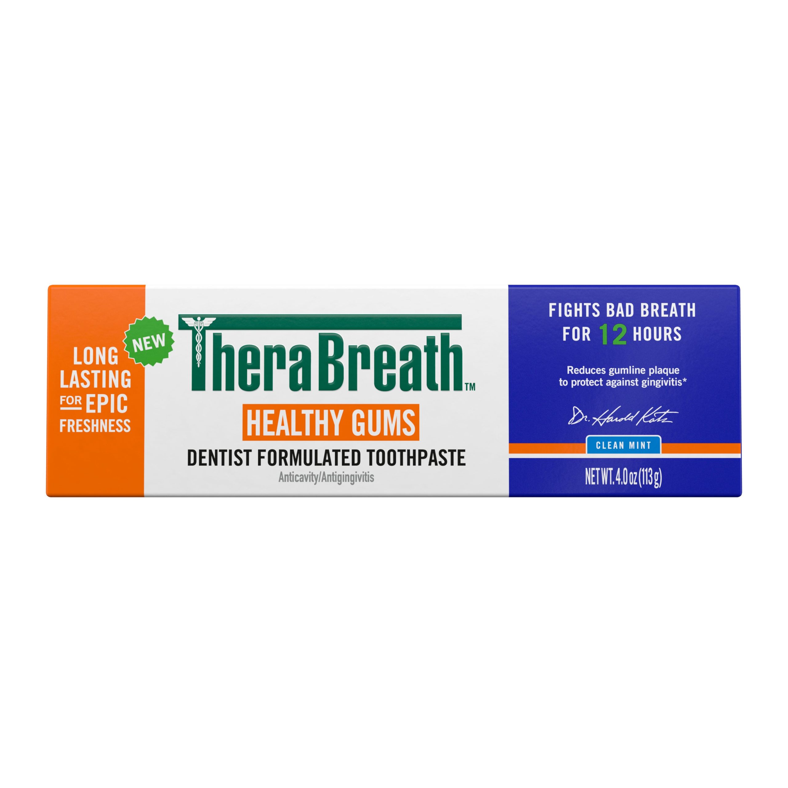 TheraBreath Healthy Gums Toothpaste. Helps Fight Gingivitis. Clean Mint - Image 13