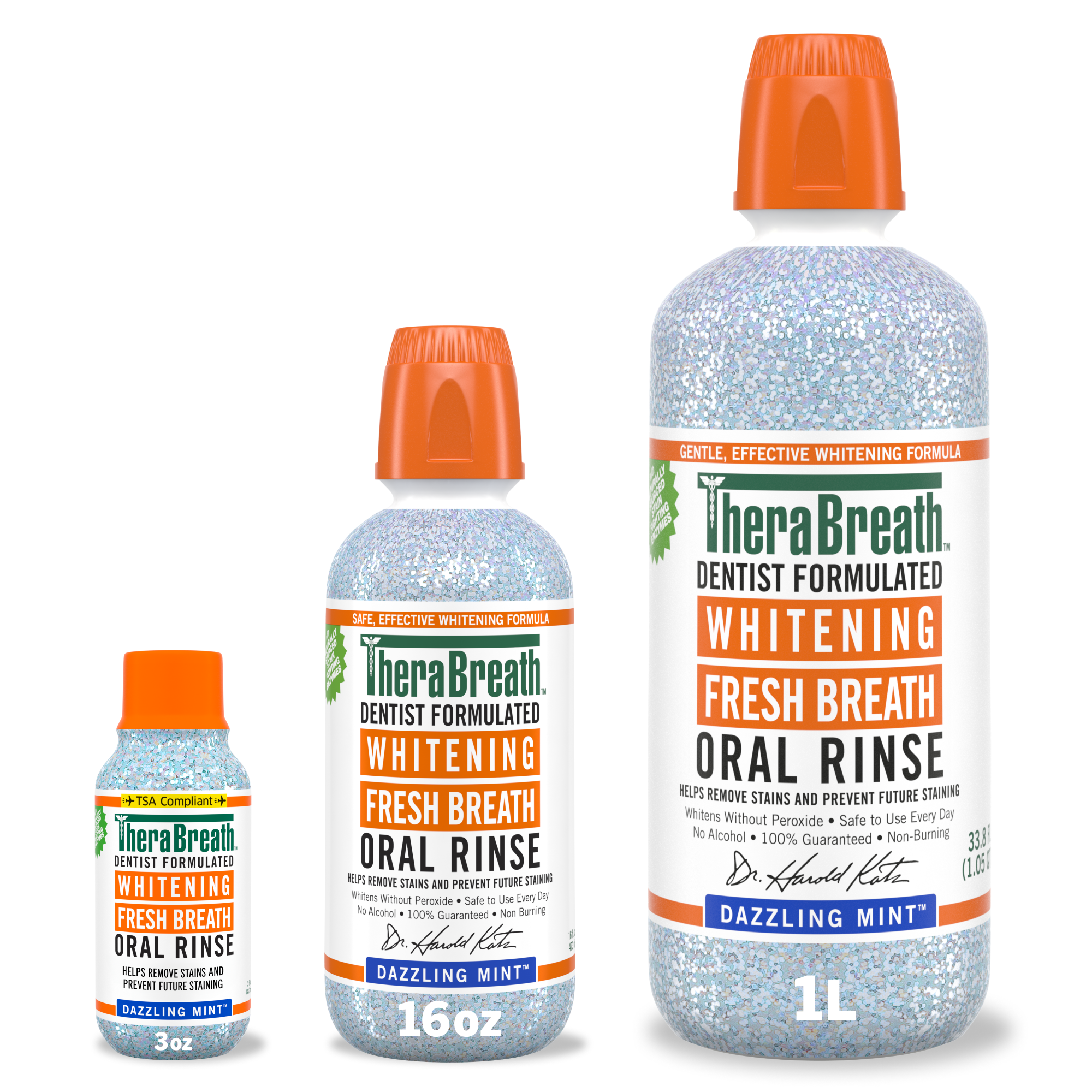 Whitening Fresh Breath Oral Rinse - Dazzling Mint - Image 5